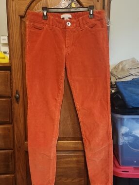 Banana Republic Corduroy Pants in Rust